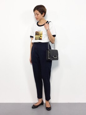 mihiroさん（レディース・156cm）の夏コーディネート