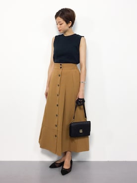 mihiroさん（レディース・156cm）の夏コーディネート