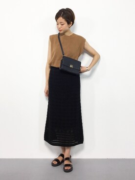 mihiroさん（レディース・156cm）の夏コーディネート