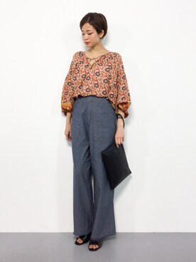 mihiroさん（レディース・156cm）の夏コーディネート