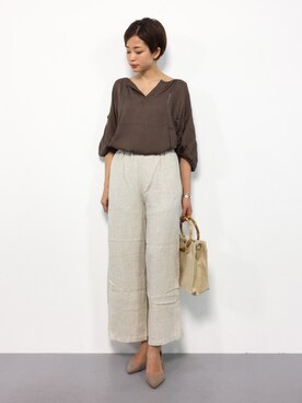 mihiroさん（レディース・156cm）の夏コーディネート