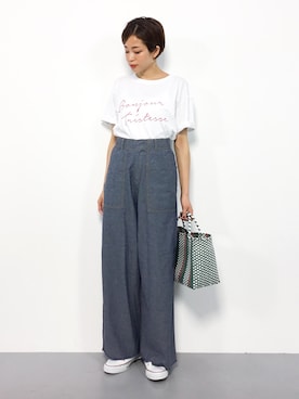 mihiroさん(レディース・156cm)の夏コーディネート