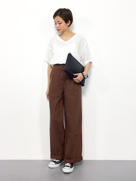 mihiroさん（レディース・156cm）の夏コーディネート