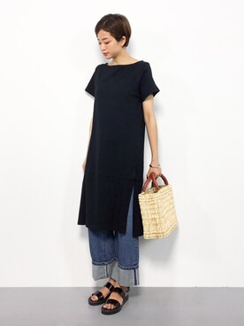 mihiroさん（レディース・156cm）の夏コーディネート