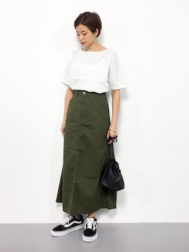 mihiroさん（レディース・156cm）の夏コーディネート
