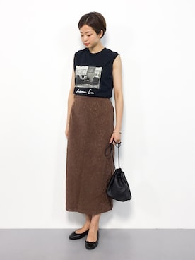 mihiroさん（レディース・156cm）の夏コーディネート