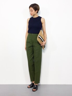 mihiroさん（レディース・156cm）の夏コーディネート