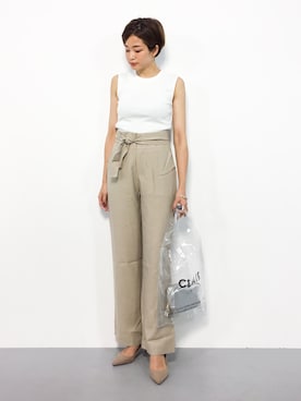 mihiroさん（レディース・156cm）の夏コーディネート