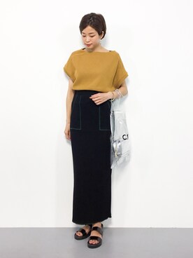 mihiroさん（レディース・156cm）の夏コーディネート