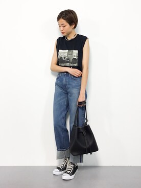 mihiroさん（レディース・156cm）の夏コーディネート