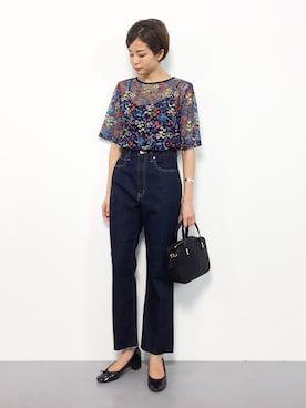 mihiroさん（レディース・156cm）の夏コーディネート