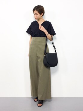 mihiroさん（レディース・156cm）の夏コーディネート