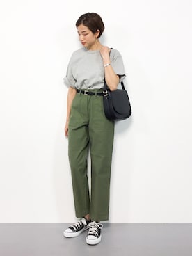 mihiroさん（レディース・156cm）の夏コーディネート