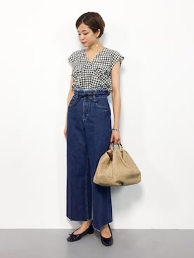 mihiroさん（レディース・156cm）の夏コーディネート