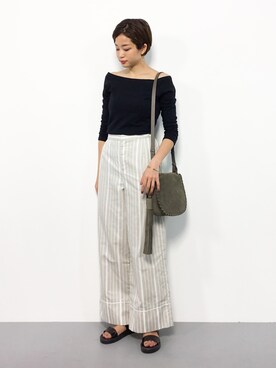 mihiroさん（レディース・156cm）の夏コーディネート