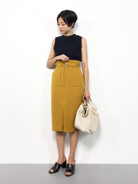 mihiroさん（レディース・156cm）の夏コーディネート