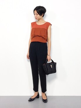 mihiroさん（レディース・156cm）の夏コーディネート