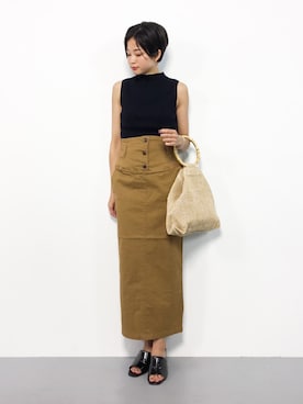 mihiroさん（レディース・156cm）の夏コーディネート