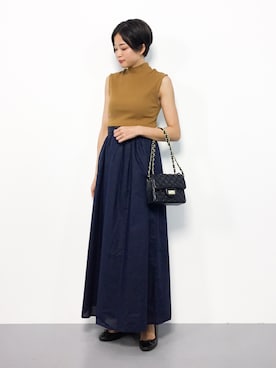 mihiroさん（レディース・156cm）の夏コーディネート