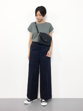 mihiroさん（レディース・156cm）の夏コーディネート