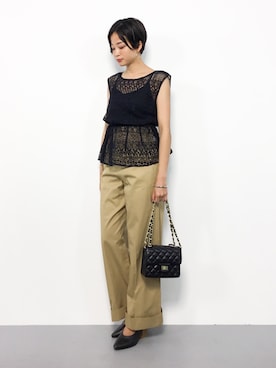 mihiroさん（レディース・156cm）の夏コーディネート