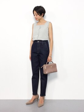 mihiroさん（レディース・156cm）の夏コーディネート