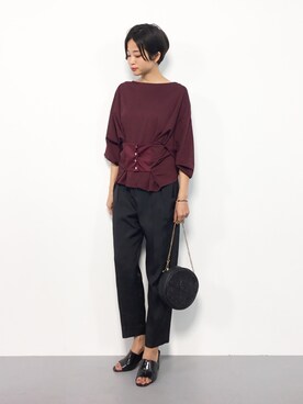 mihiroさん（レディース・156cm）の夏コーディネート