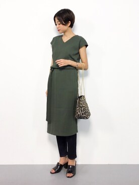 mihiroさん（レディース・156cm）の夏コーディネート