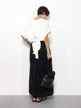 mihiroさん（レディース・156cm）の夏コーディネート