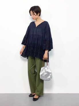 mihiroさん（レディース・156cm）の夏コーディネート