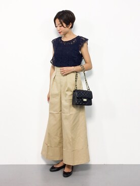 mihiroさん（レディース・156cm）の夏コーディネート