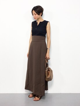 mihiroさん（レディース・156cm）の夏コーディネート