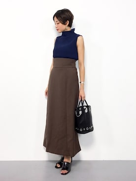 mihiroさん（レディース・156cm）の夏コーディネート