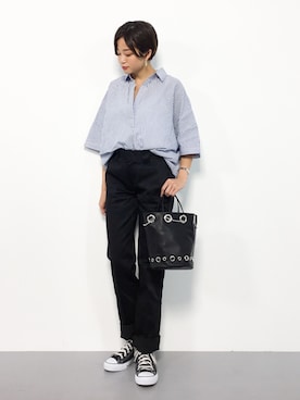 mihiroさん（レディース・156cm）の夏コーディネート