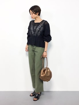 mihiroさん（レディース・156cm）の夏コーディネート