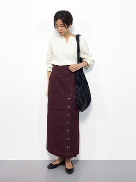 mihiroさん（レディース・156cm）の夏コーディネート