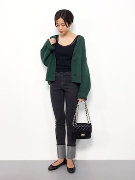 mihiroさん（レディース・156cm）の夏コーディネート