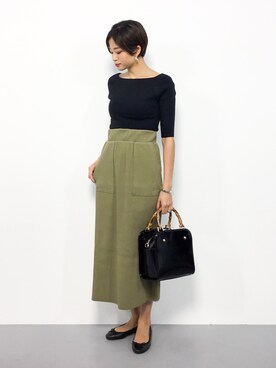 mihiroさん（レディース・156cm）の夏コーディネート