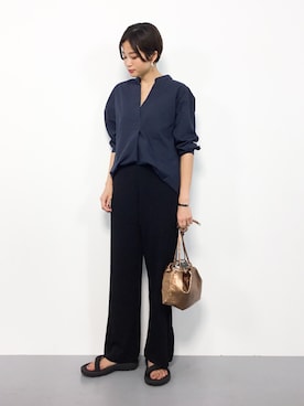 mihiroさん（レディース・156cm）の夏コーディネート