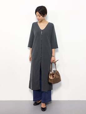 mihiroさん（レディース・156cm）の夏コーディネート