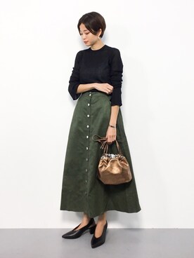 mihiroさん（レディース・156cm）の夏コーディネート