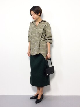 mihiroさん（レディース・156cm）の秋コーディネート