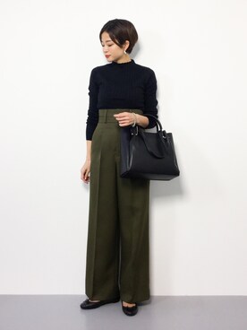 mihiroさん（レディース・156cm）の秋コーディネート