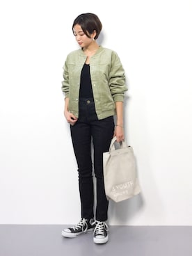 mihiroさん（レディース・156cm）の秋コーディネート