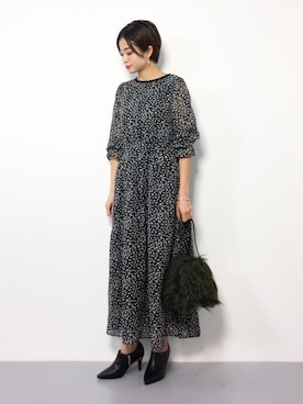 mihiroさん（レディース・156cm）の秋コーディネート