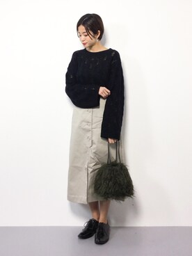 mihiroさん（レディース・156cm）の秋コーディネート