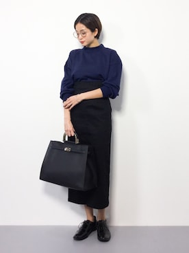 「rps（アールピーエス）のアイテム（スウェット）」を使った、mihiroさん（レディース・156cm）の秋コーディネート
