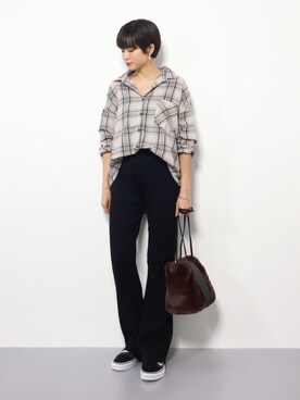 mihiroさん（レディース・156cm）の秋コーディネート