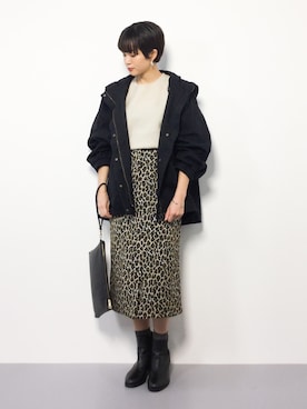 「reca（レカ）のアイテム（ブルゾン）」を使った、mihiroさん（レディース・156cm）の秋コーディネート
