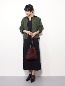 mihiroさん（レディース・156cm）の秋コーディネート